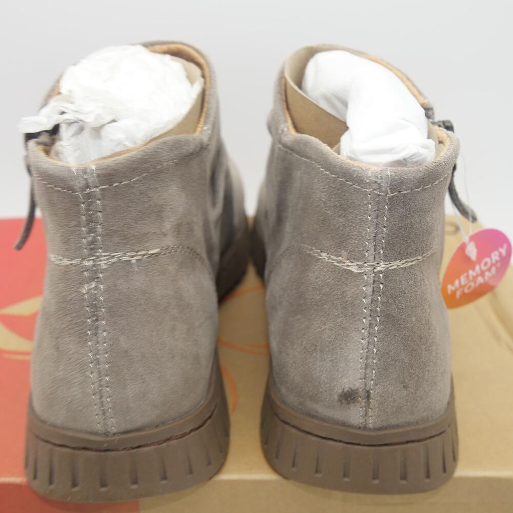 NEW Comfortiva Calla Taupe Brown Tan Oiled Suede Women's Size 6 - Picture 3 of 10
